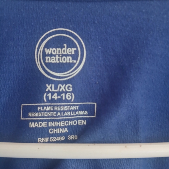 Wonder Nation Blue Short Sleeve Tee (0326) - Picture 3 of 3
